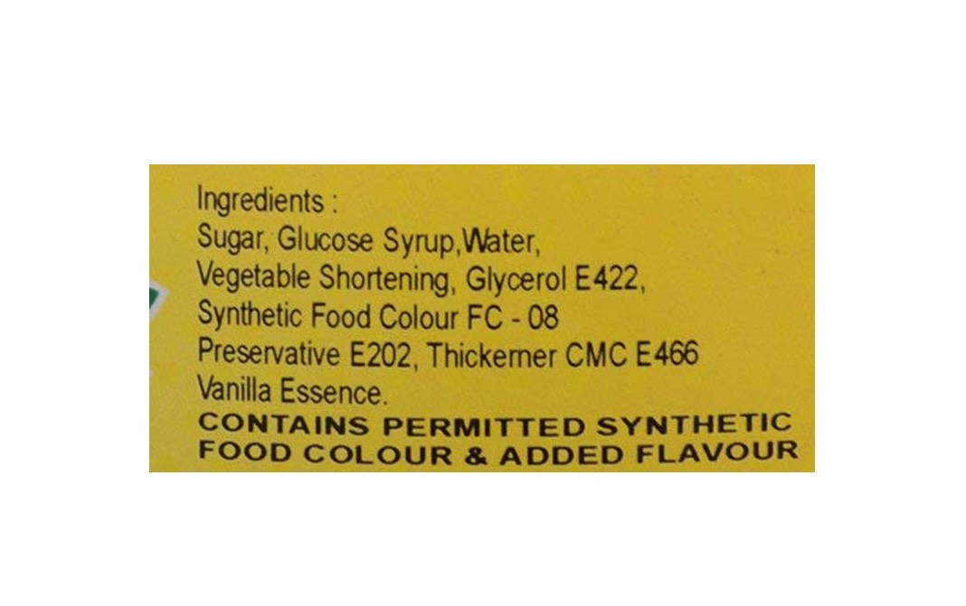 Reece Yellow Sugar Paste    Tub  250 grams